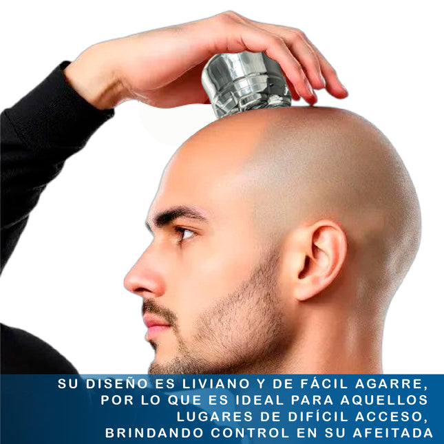 Máquina de afeitar de microprecisión  - EZ Silver Head Shaver TVNOVEDADESTV