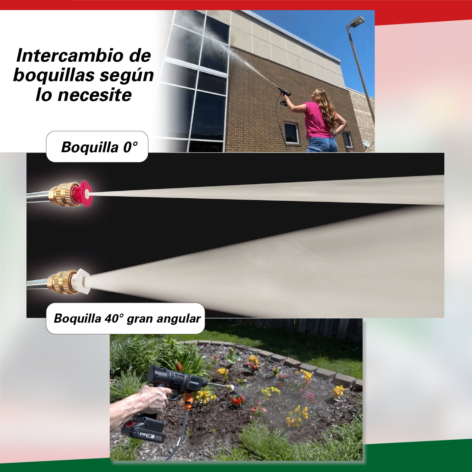 Hidrolavadora de alta presión inalámbrico - High Pressure Cleaner