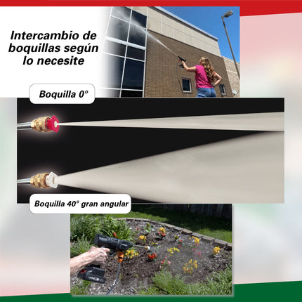 Hidrolavadora de alta presión inalámbrico - High Pressure Cleaner