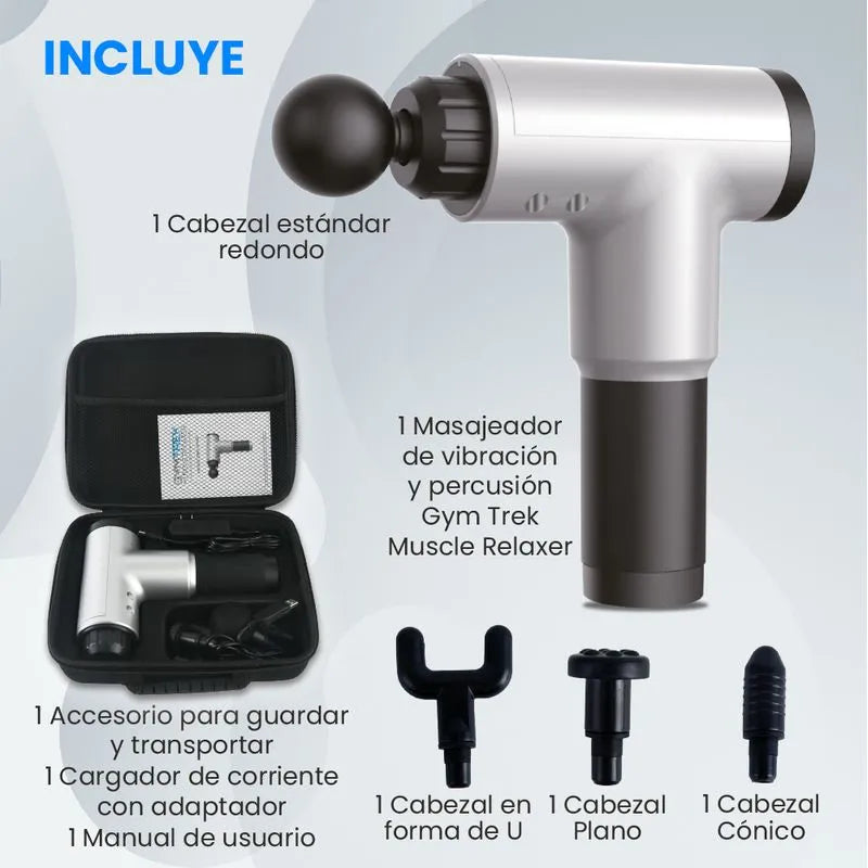Masajeador inalámbrico de tejido profundo Gymtrek Muscle Relaxer