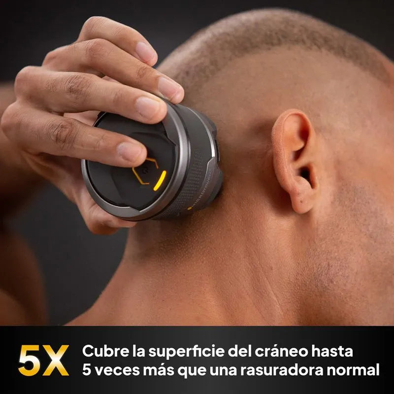 Afeitadora eléctrica inalámbrica para cabeza y cara - Microtouch Titanium Head Shaver