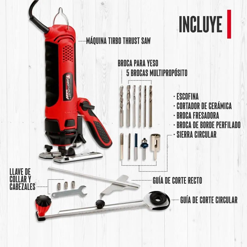 Herramienta multifuncional Turbo Thrust Saw