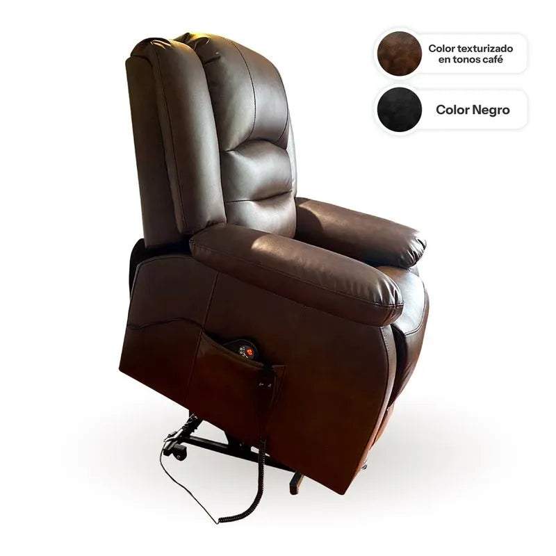 Sillón elevador Confort - masajeador y reclinable- standup couch