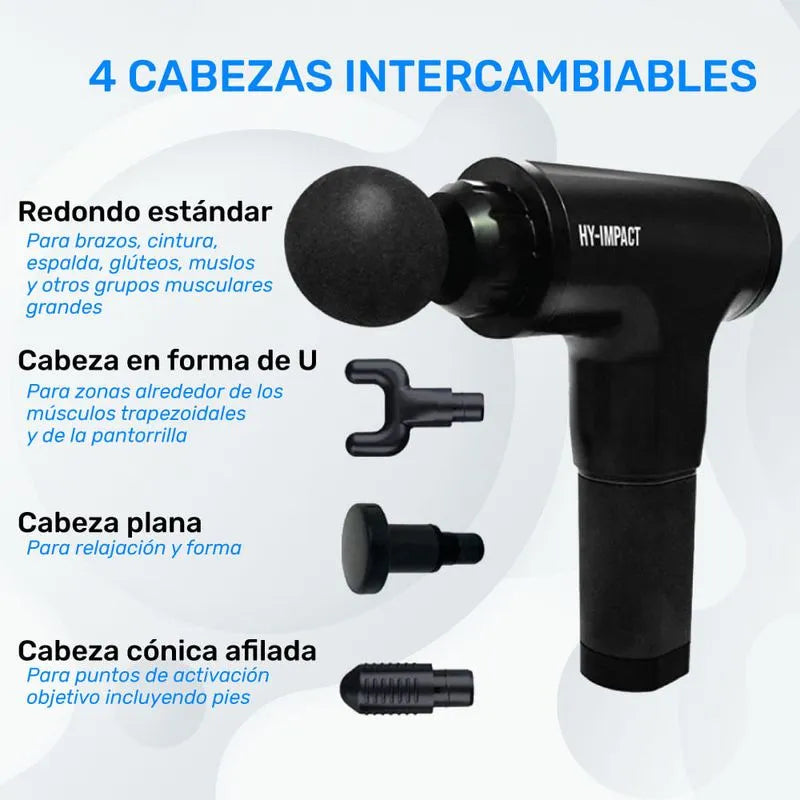 Masajeador de percusión inalámbrico Hy Impact Percussion Massager