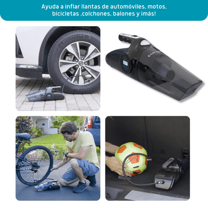 Aspiradora e infladora 3 en 1 portátil - Max Airflow