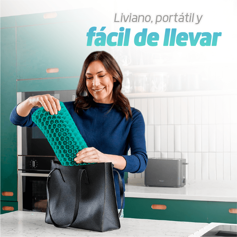 Cojín de asiento ergonómico y flexible con Funda - Soft Sitter TVNOVEDADESTV
