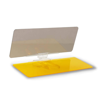 Visera Antideslumbrante para Conducción Día y Noche Fácil de instalar, no requiere herramientas, un solo clic, antideslumbrante VizClear  TVnovedadesTV