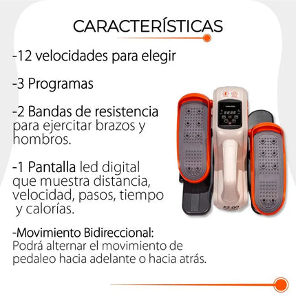 Elíptica multifuncional Ez-Go Elliptical