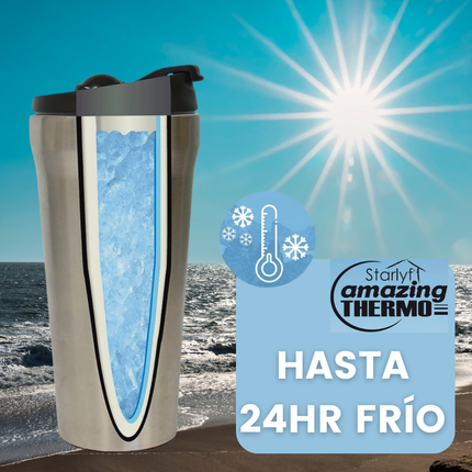 Vaso Termo para Bebidas Frías y Calientes - Starlyf Amazing Thermo  TVNOVEDADESTV