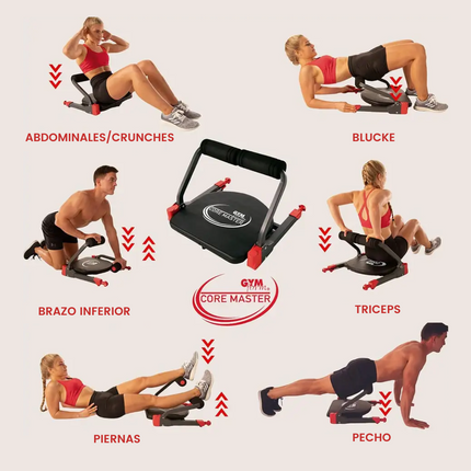 Máquina Compacta de Ejercicio en Casa - GymForm Core