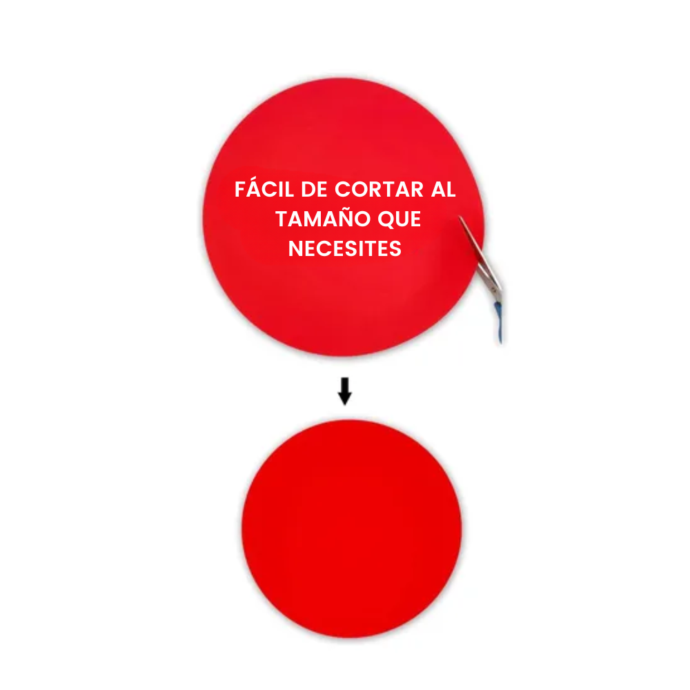 Individual portacalientes salvamanteles redondo de silicona - Heat Safe TV NOVEDADES TV