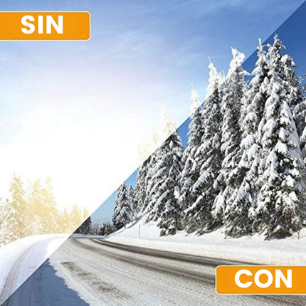 Visera Antideslumbrante para Conducción Día y Noche Fácil de instalar, no requiere herramientas, un solo clic, antideslumbrante VizClear  TVnovedadesTV