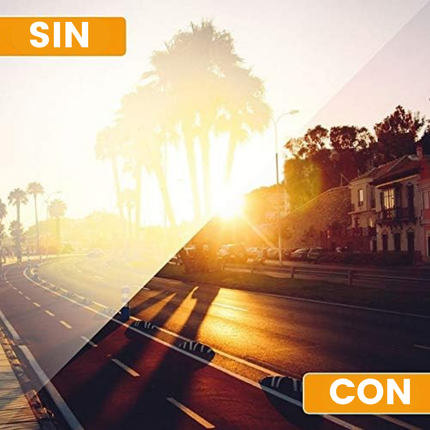 Visera Antideslumbrante para Conducción Día y Noche Fácil de instalar, no requiere herramientas, un solo clic, antideslumbrante VizClear  TVnovedadesTV