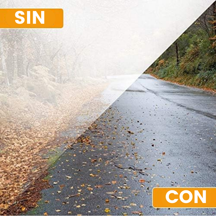 Visera Antideslumbrante para Conducción Día y Noche Fácil de instalar, no requiere herramientas, un solo clic, antideslumbrante VizClear  TVnovedadesTV