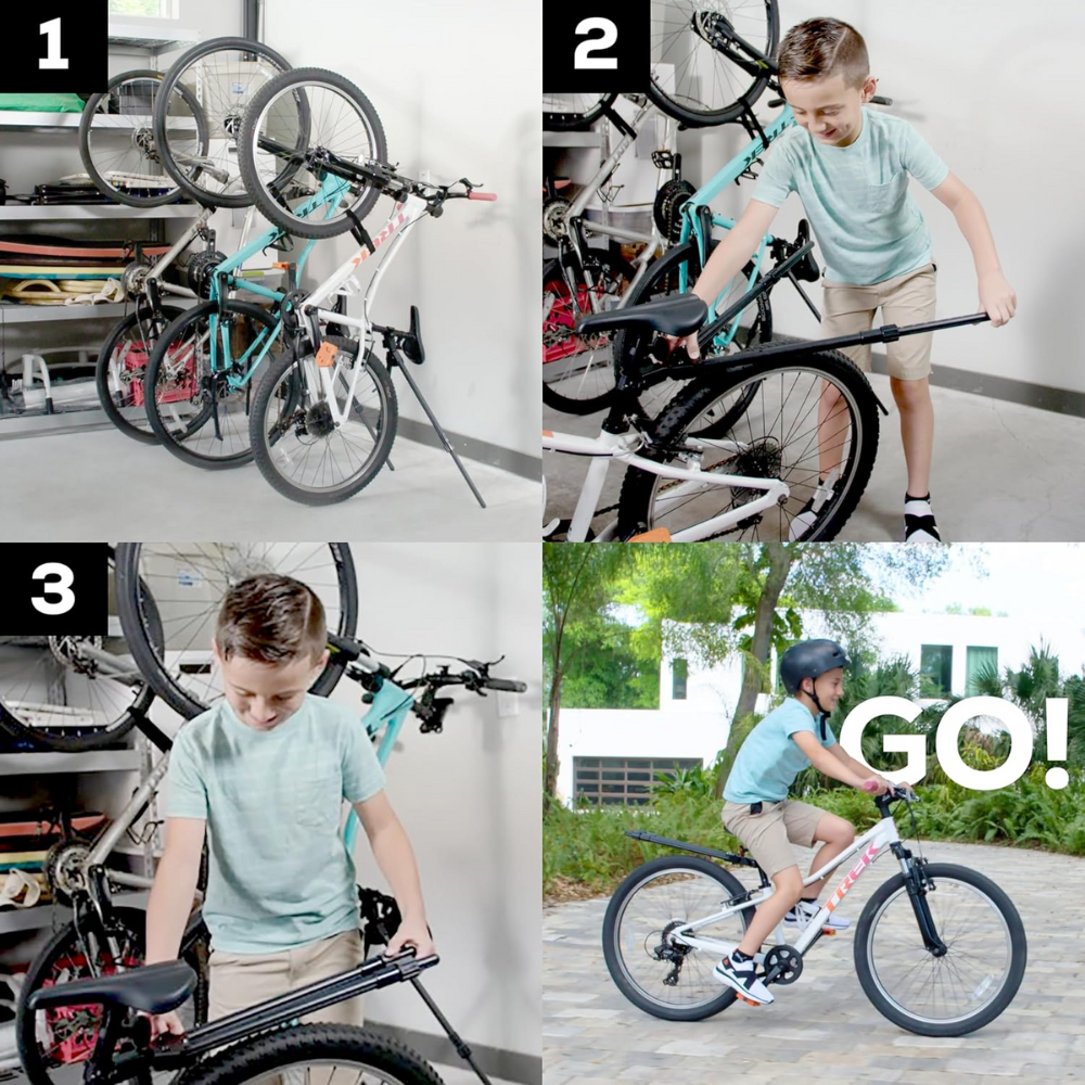Soporte Vertical para Bicicletas Bike Nook Go TVNOVEDADESTV