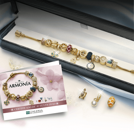 Pulseras con accesorios de piedras preciosas - Armonía