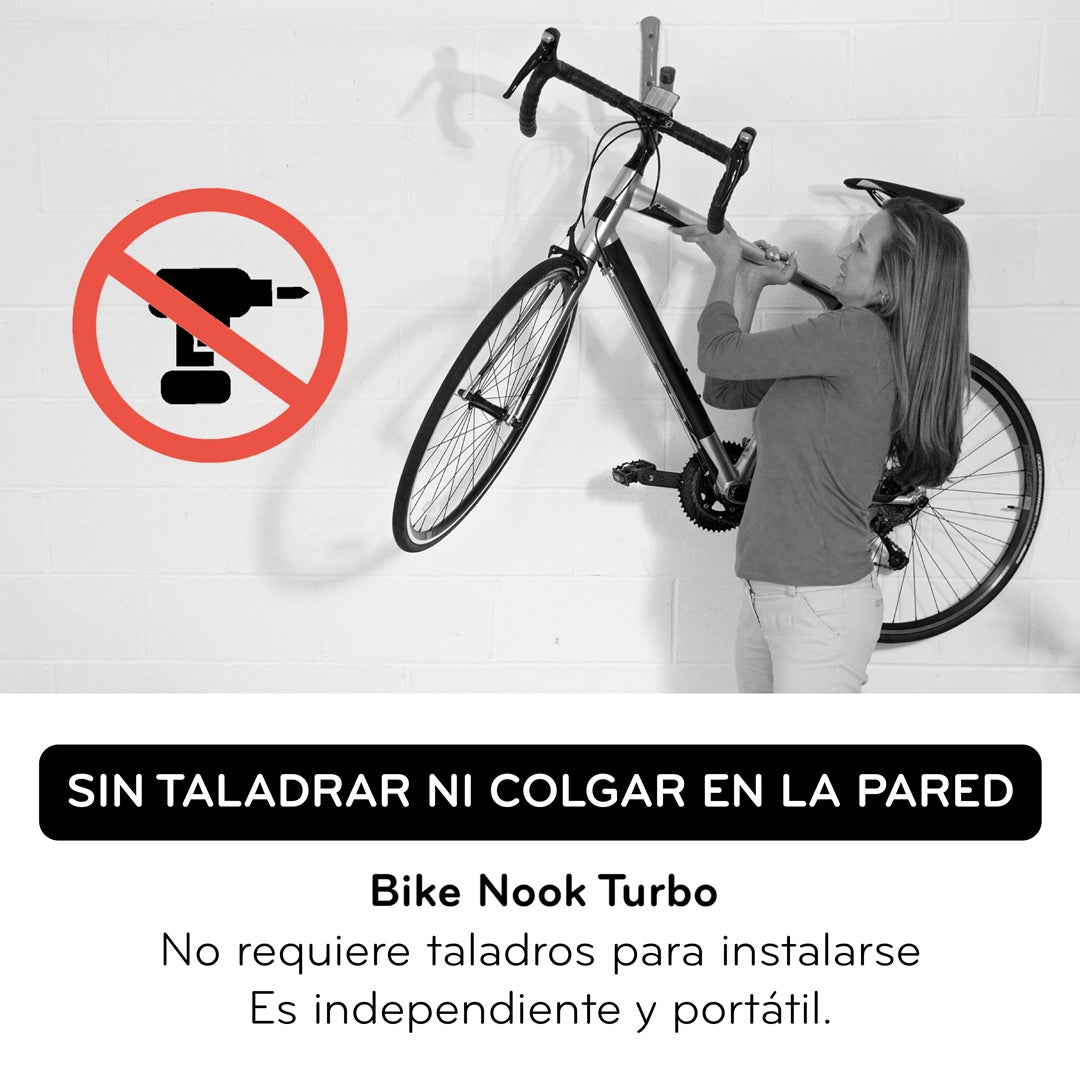 Soporte vertical para bicicleta importado Bike Nook Turbo