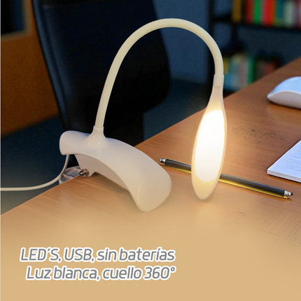 Lampara personal con clip y conexion usb - Clip Lamp TV NOVEDADES TV
