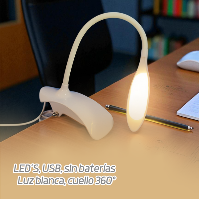 Lámpara personal con clip y conexion usb - Clip Lamp TV NOVEDADES TV