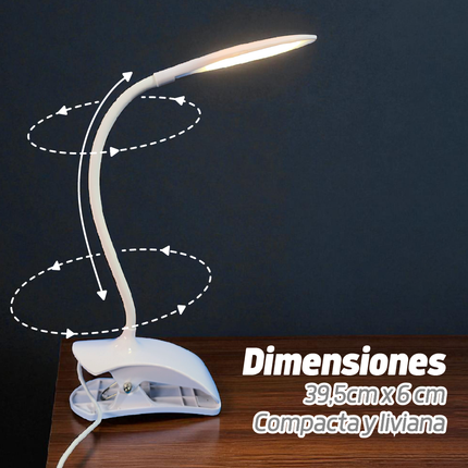 Lampara personal con clip y conexion usb - Clip Lamp TV NOVEDADES TV