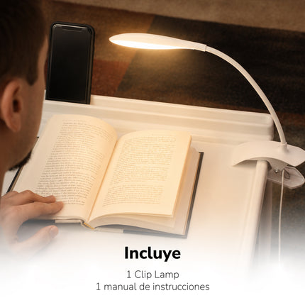Lámpara personal con clip y conexion usb - Clip Lamp TV NOVEDADES TV