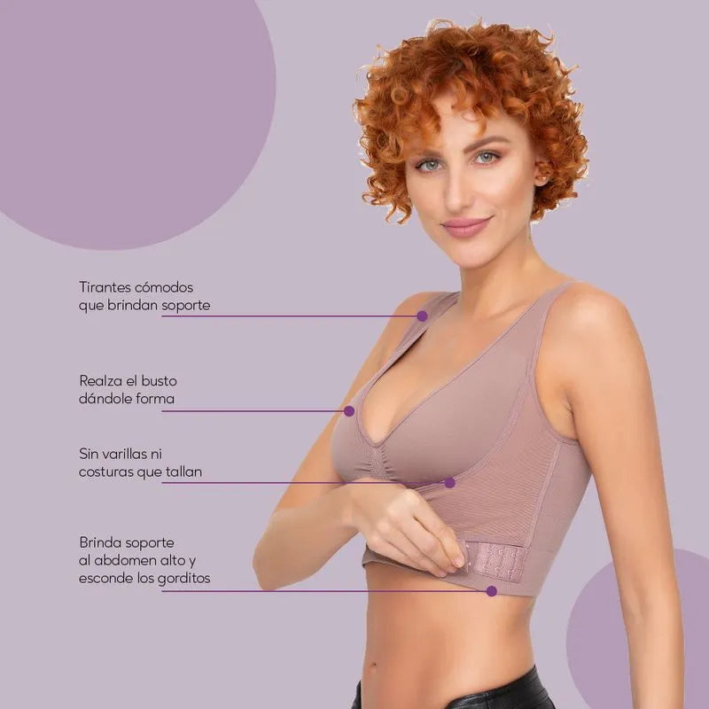 Brasier moldeador Comfy Bra - Set x3 colores