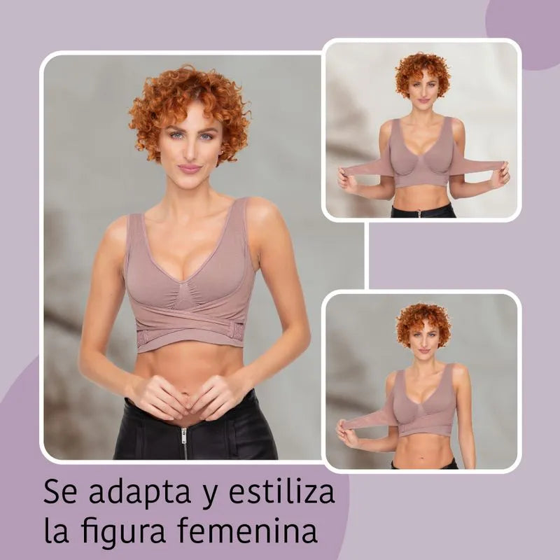 Brasier moldeador Comfy Bra - Set x3 colores