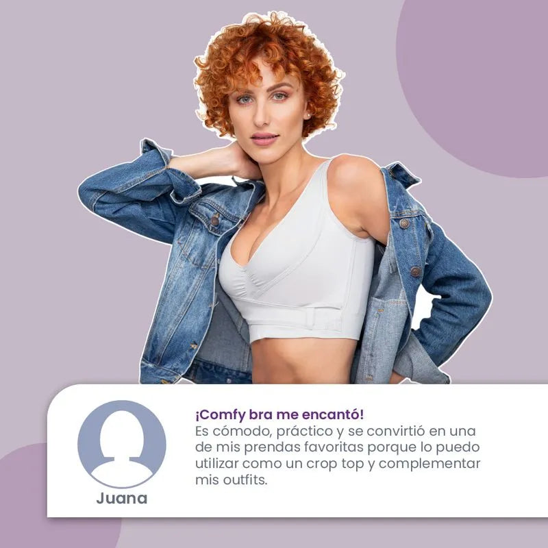 Brasier moldeador Comfy Bra - Set x3 colores