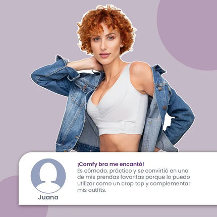 Brasier moldeador Comfy Bra - Set x3 colores