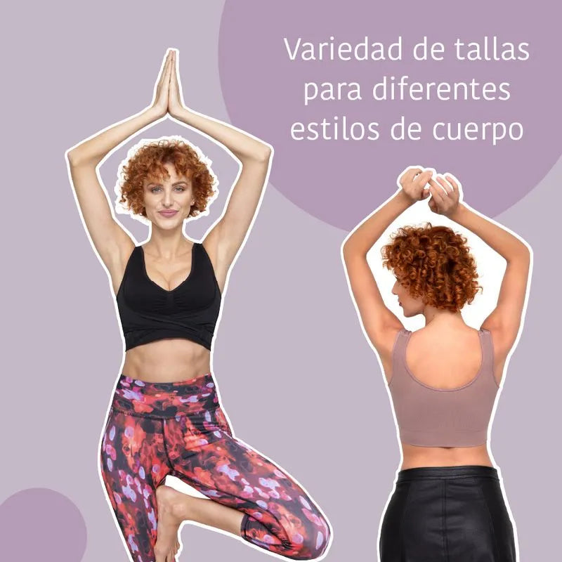 Brasier moldeador Comfy Bra - Set x3 colores