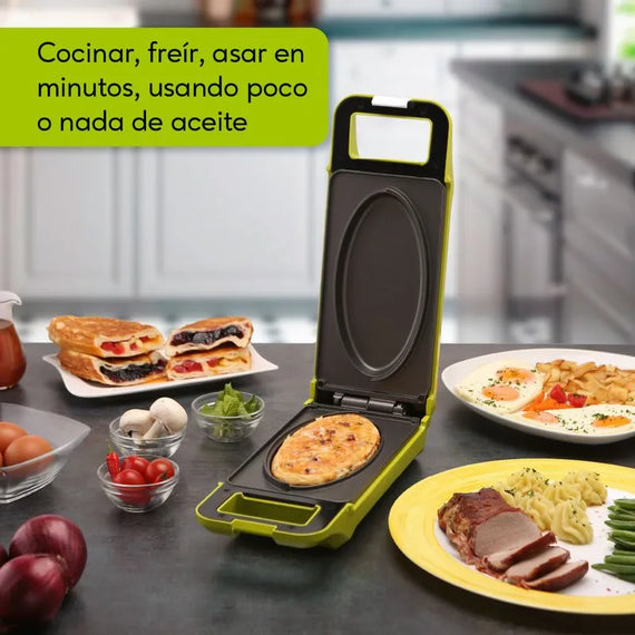 Plancha de cocina individual reversible 3 en 1 para espacios pequeños Cook It TVNOVEDADESTV