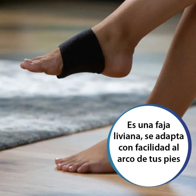 Faja y soporte para pie Copper Fit Arch Relief
