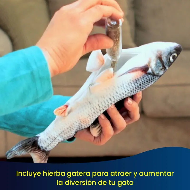 Juguete para gatos Flippity Fish Cat Toy