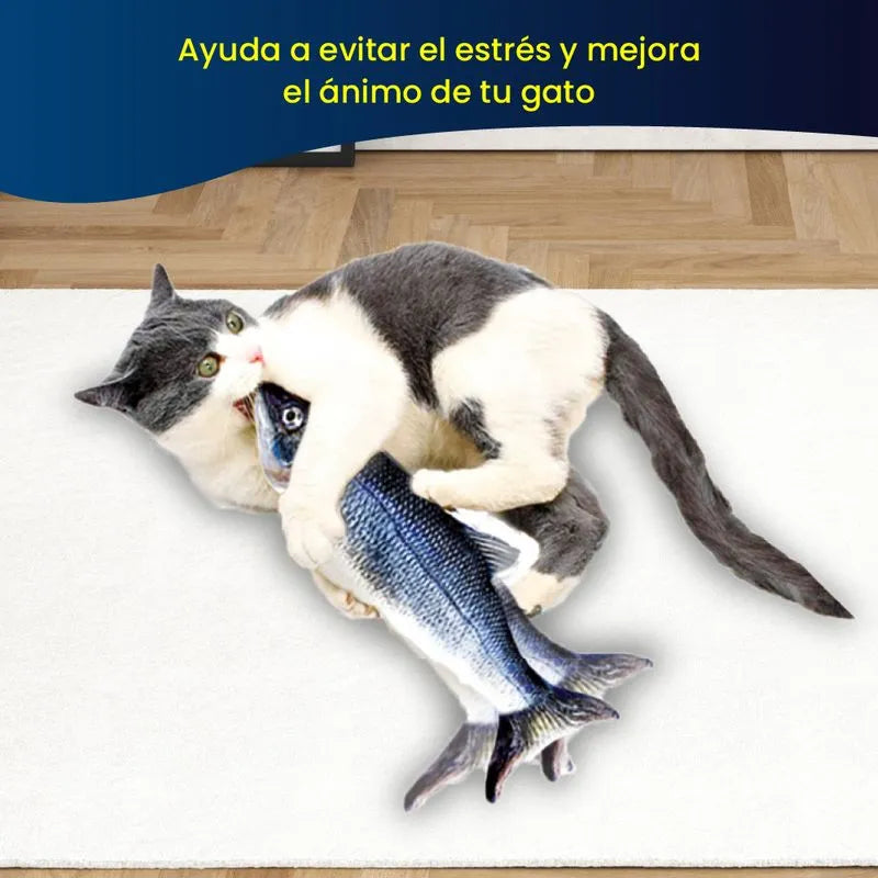 Juguete para gatos Flippity Fish Cat Toy