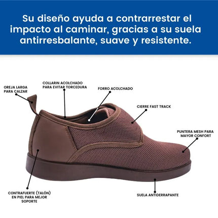 Zapatos ergonómicos, ligeros y antideslizantes - Gold Care