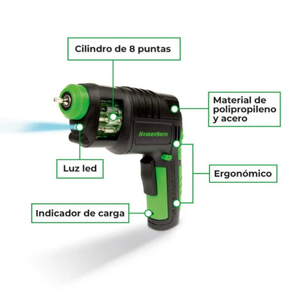Taladro y destornillador eléctrico inalámbrico Hammersmith