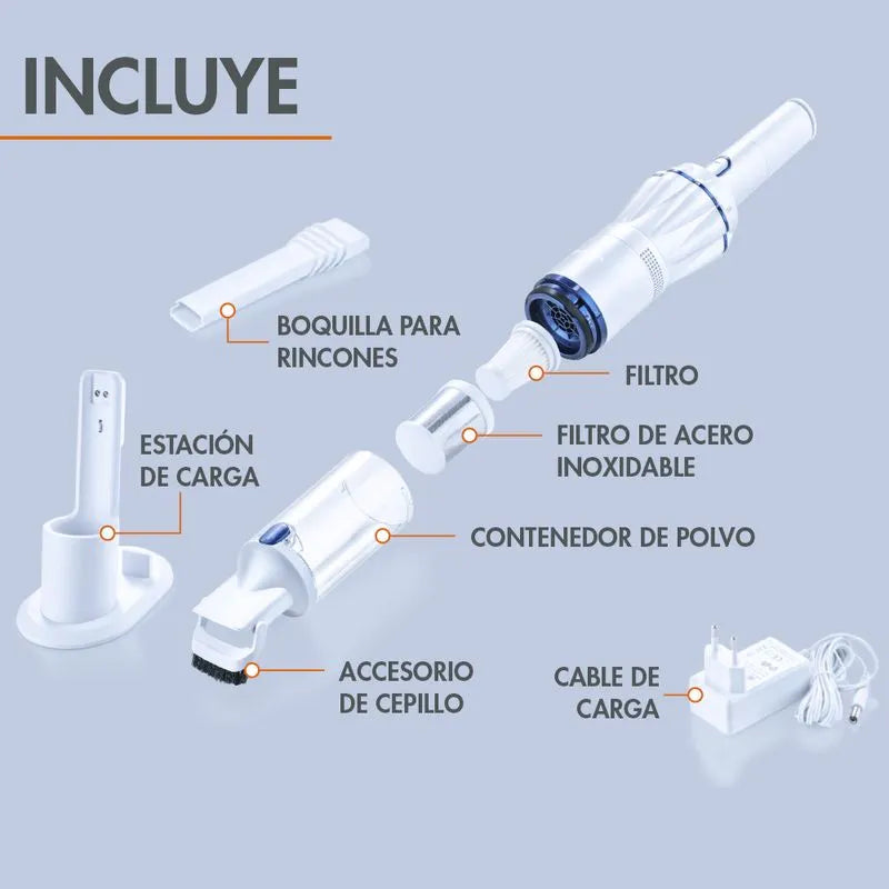 Aspiradora inalámbrica de mano Invictus One azul