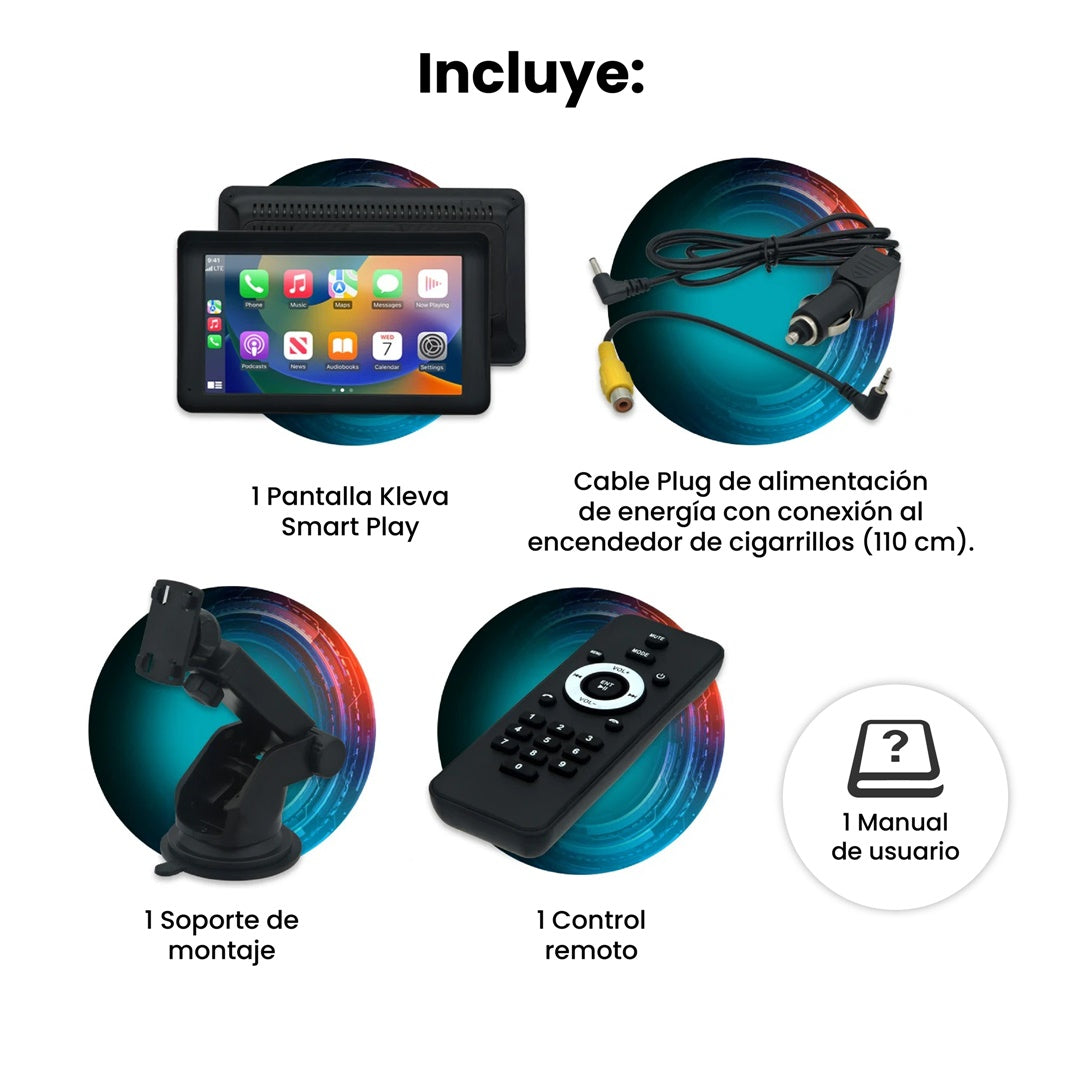 Pantalla Inteligente para Carros - Kleva SmartPlay