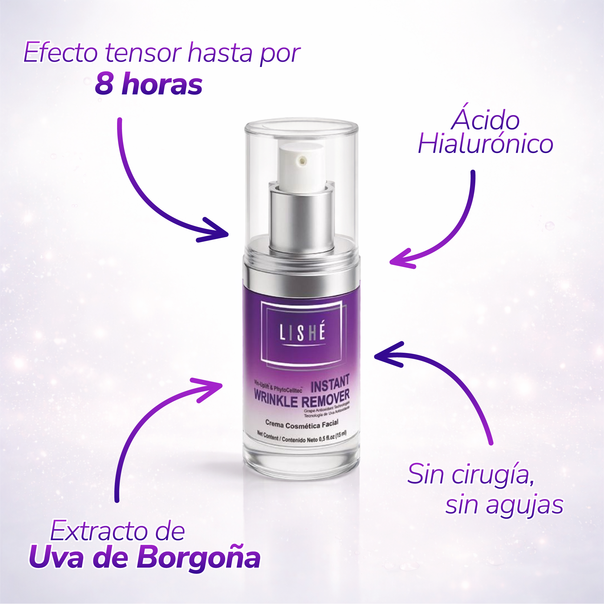 Serum facial para las arrugas - Lishé TvnovedadesTv