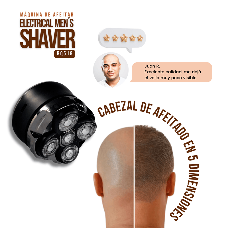 Máquina de afeitar de micro precisión Electrical Mens Shaver (RQ518)