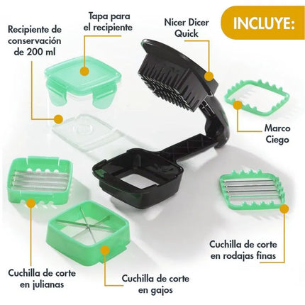 Cortador manual de verduras Nicer Dicer Quick