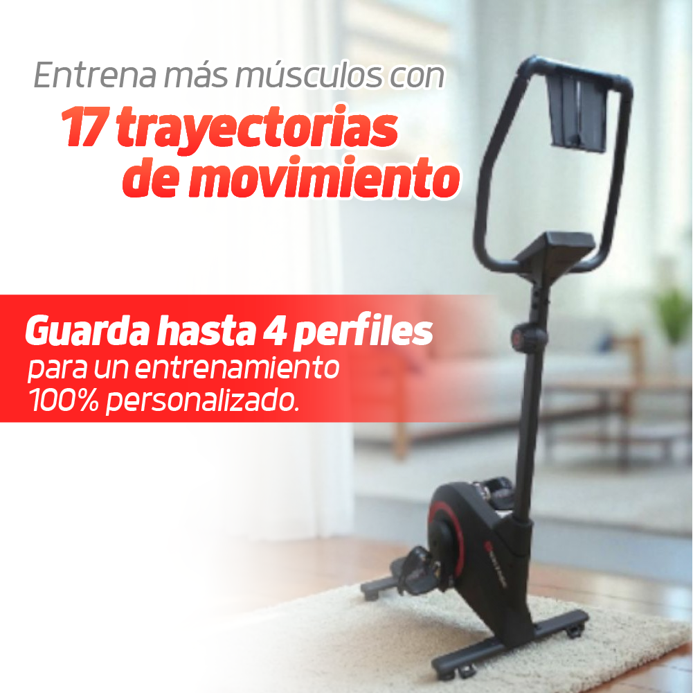 Máquina elíptica multifuncional con consola digital - Orbitrek X17 Deluxe TV NOVEDADES TV