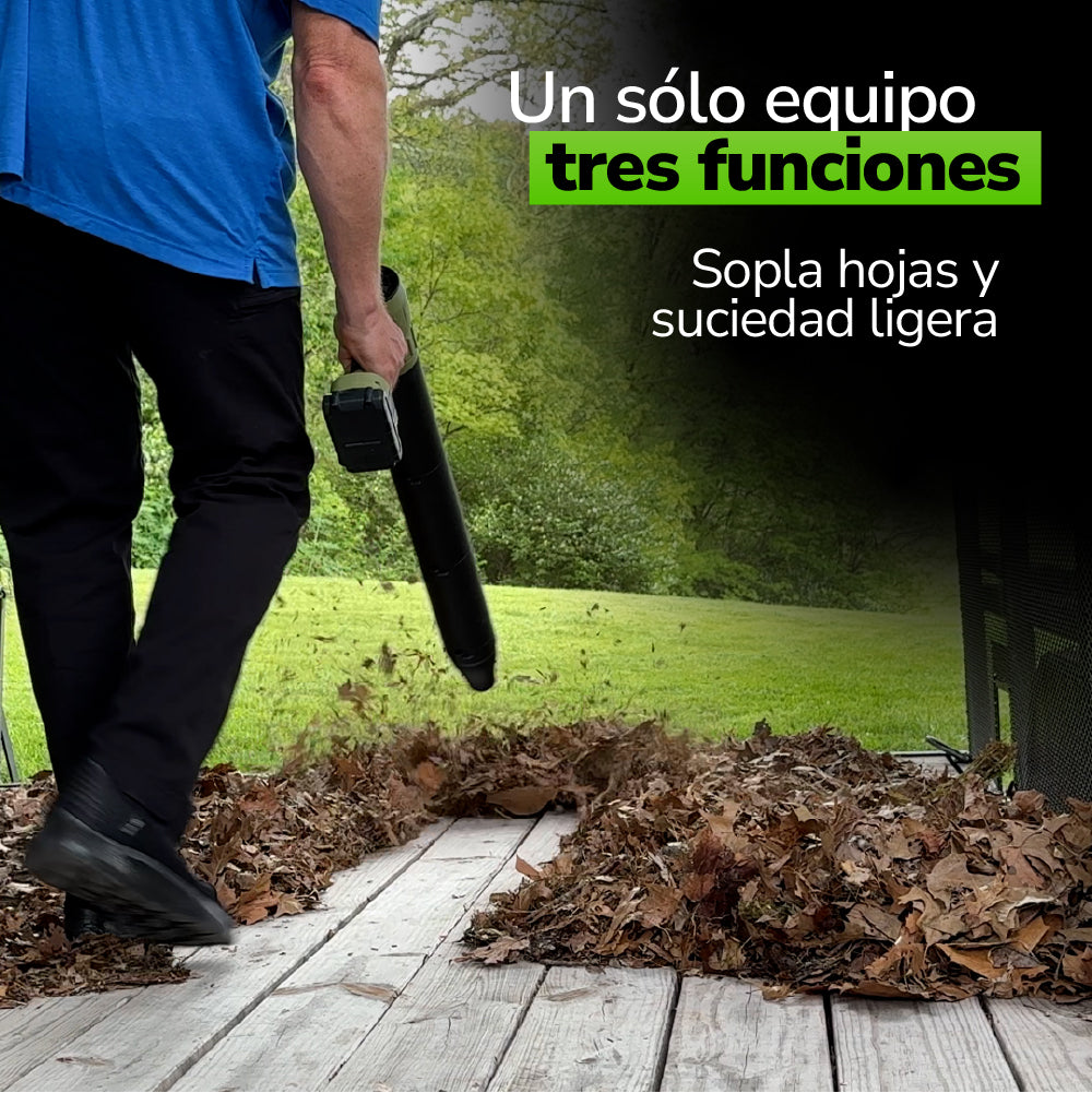 Soplador inalámbrico 3 en 1 para limpieza práctica STARLYF POWER BLOWER TVNOVEDADESTV