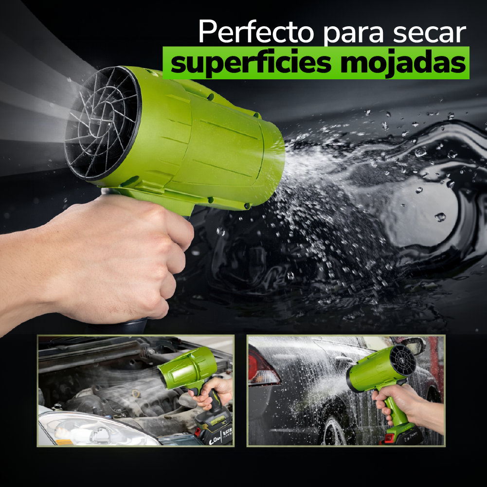 Soplador inalámbrico 3 en 1 para limpieza práctica STARLYF POWER BLOWER TVNOVEDADESTV
