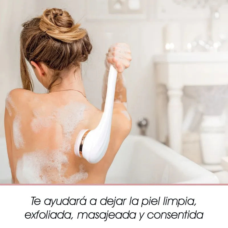 Cepillo Corporal Recargable Masajea Exfolia Piel suave