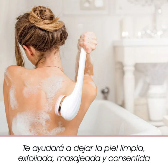 Cepillo Corporal Recargable Masajea Exfolia Piel suave