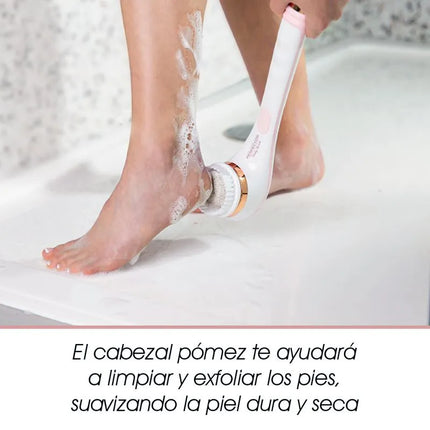 Cepillo Corporal Recargable Masajea Exfolia Piel suave