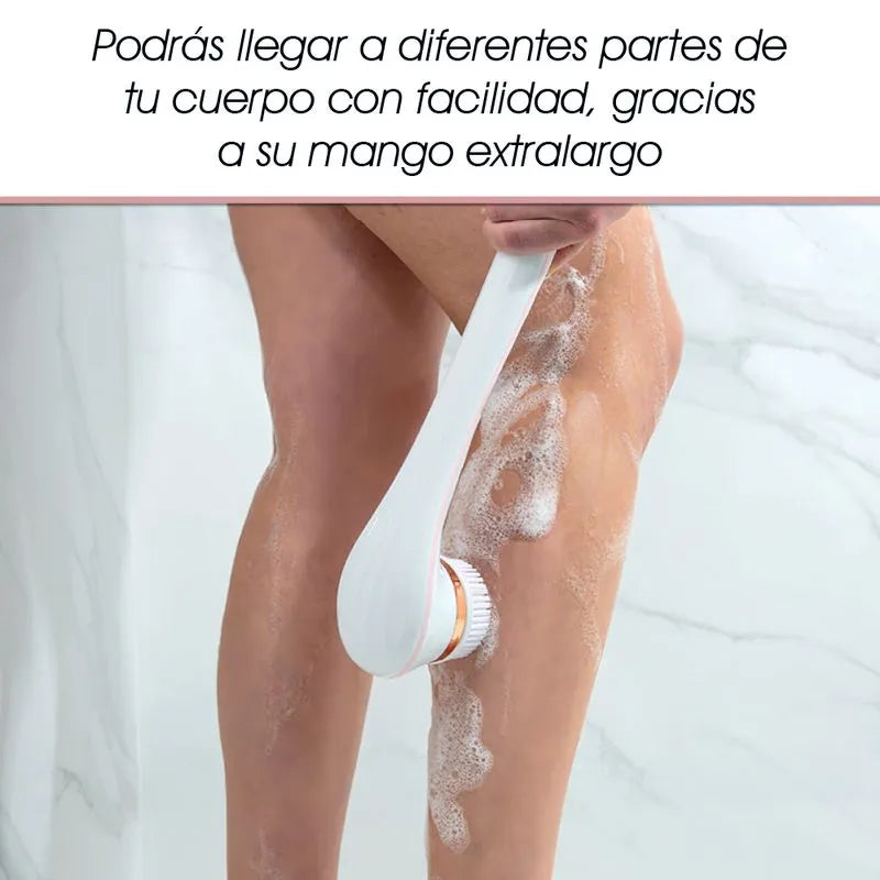 Cepillo Corporal Recargable Masajea Exfolia Piel suave