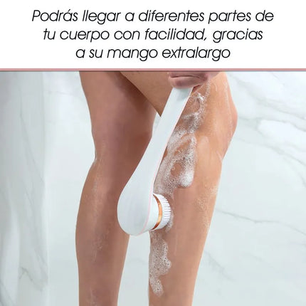 Cepillo Corporal Recargable Masajea Exfolia Piel suave