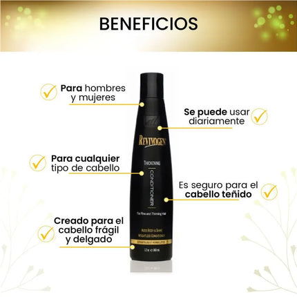 Acondicionador para el volumen del cabello - Revivogen Md